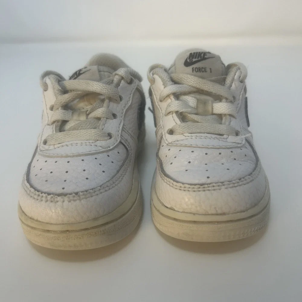 Nike Air Force 1 Low Sneakers (TS) Toddler Size 5C‎ White/Black CZ1691-100